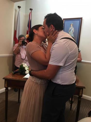 Nadia+Gareth: Registry Wedding
